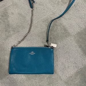 Coach Leather Cross Body Bag